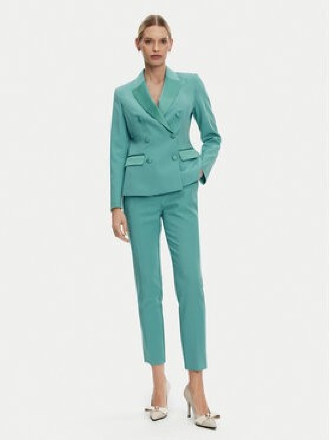 Artigli Spodnie materiałowe ACPA000774 Turkusowy Regular Fit