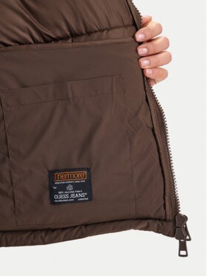 Guess Jeans Kurtka zimowa W4BL21 WGII2 Brązowy Regular Fit