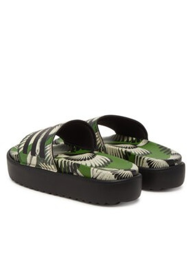 adidas Klapki adilette Platform JI4754 Zielony