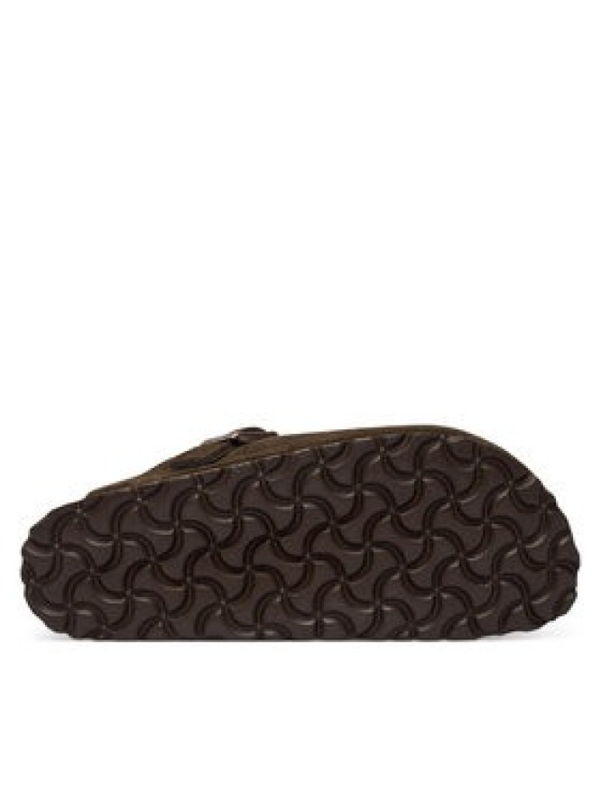 Birkenstock Klapki Boston Fur 1020529 Brązowy