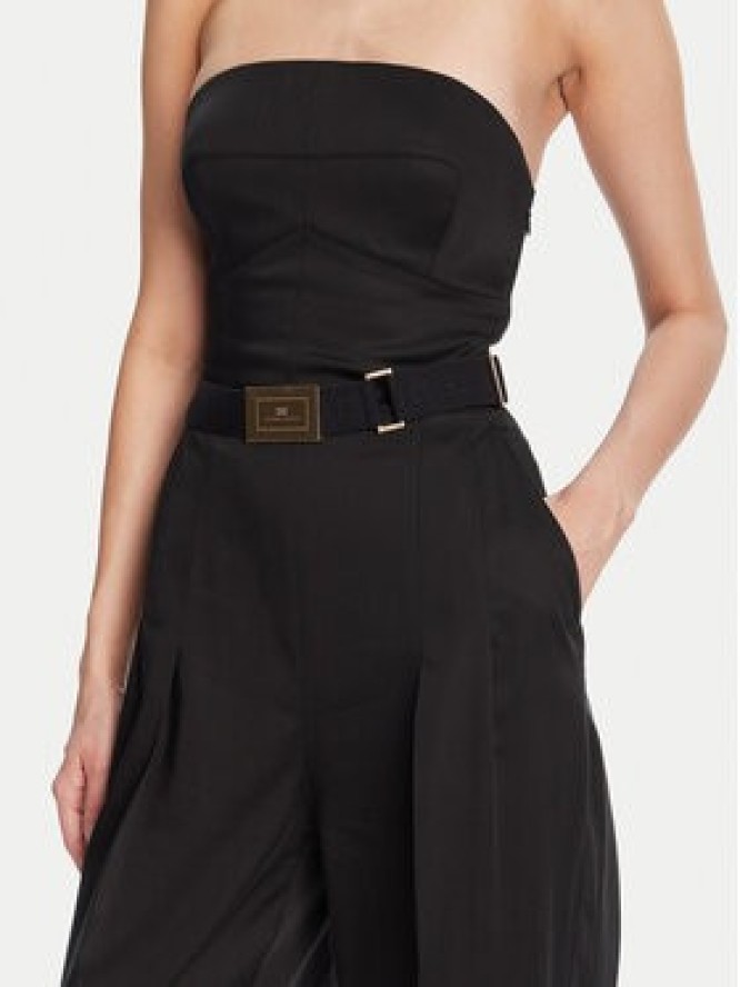 Elisabetta Franchi Kombinezon TU05152E2 110 Czarny Regular Fit