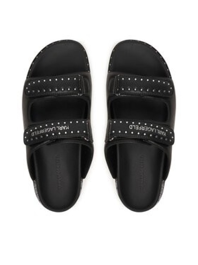 KARL LAGERFELD Klapki KL81500S Czarny