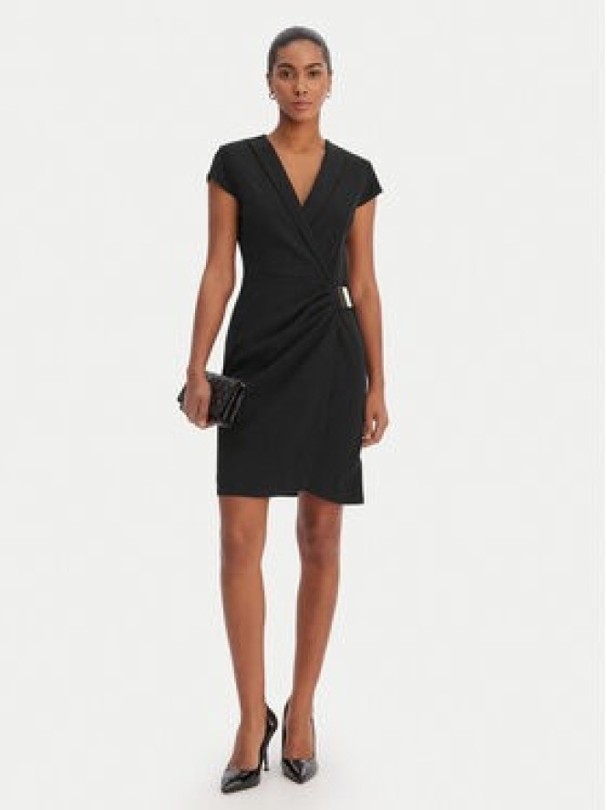 Morgan Sukienka koktajlowa 261-RIXO Czarny Slim Fit