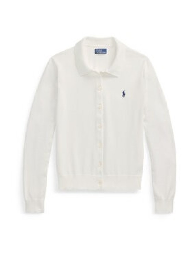 Polo Ralph Lauren Kardigan 211972110002 Biały Slim Fit