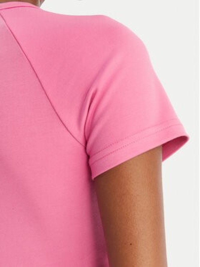 Juicy Couture T-Shirt Baby JCWCT126317 Różowy Slim Fit