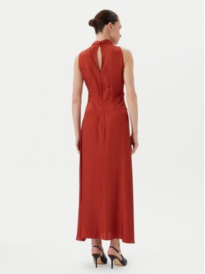 IVY OAK Sukienka codzienna IO117601 Czerwony Regular Fit