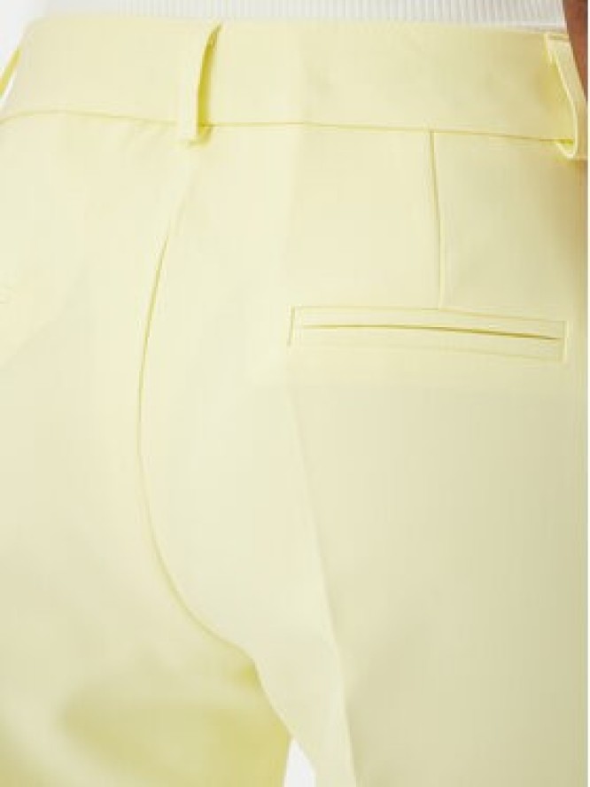Maryley Spodnie materiałowe 26EB52Z/43LE Żółty jasny Regular Fit