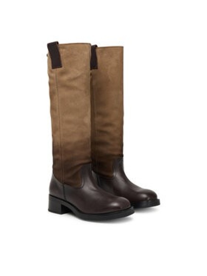 Steve Madden Kozaki Banner SM11003092 Brązowy