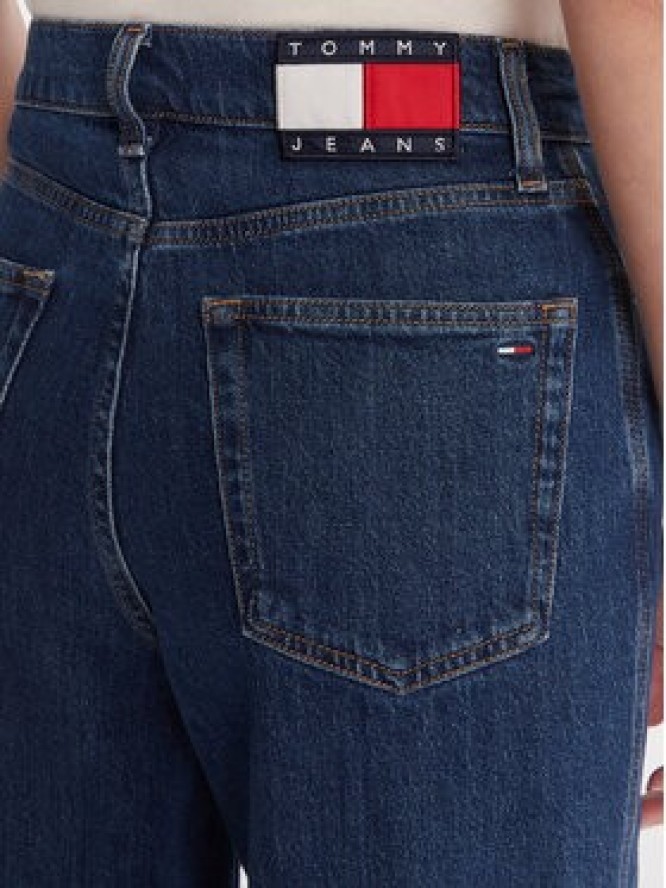 Tommy Jeans Jeansy Claire DW0DW22438 Granatowy Wide Leg