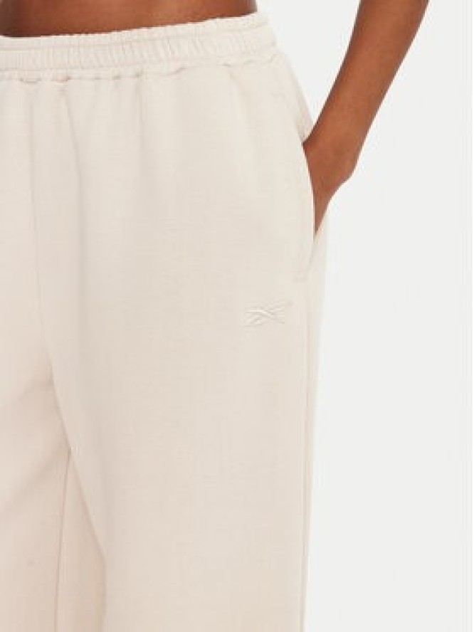 Reebok Spodnie dresowe Reebok X Ewa Chodakowska RK25306CCW Beżowy Regular Fit