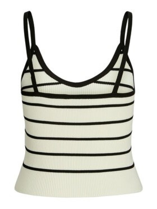 JJXX Top Esther 12255237 Écru Slim Fit