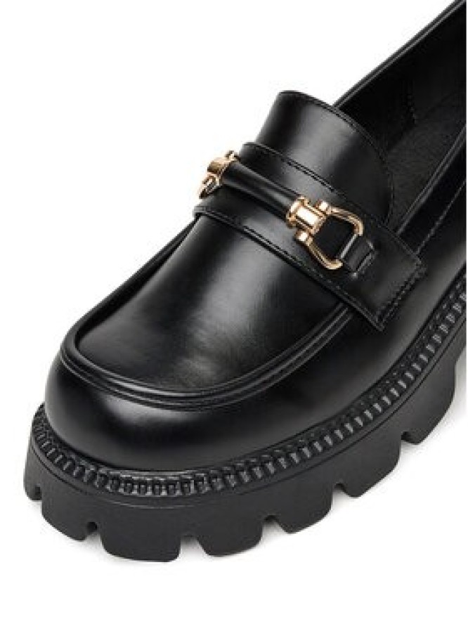 DeeZee Loafersy FBD-20306 Czarny