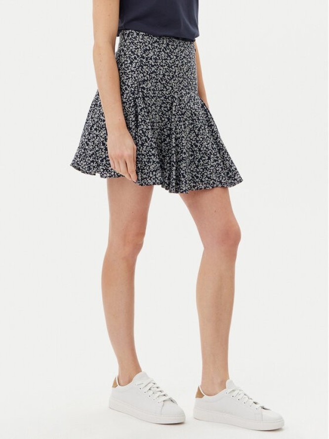 Pepe Jeans Spódnica trapezowa Cassandra PL901196 Granatowy Regular Fit