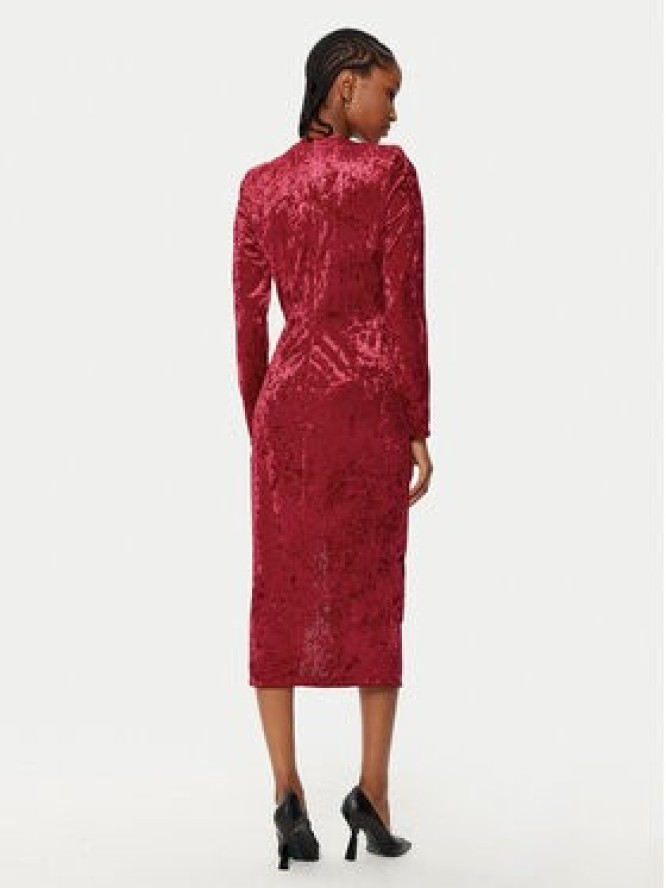 Rinascimento Sukienka koktajlowa CFC0121946003 Czerwony Regular Fit