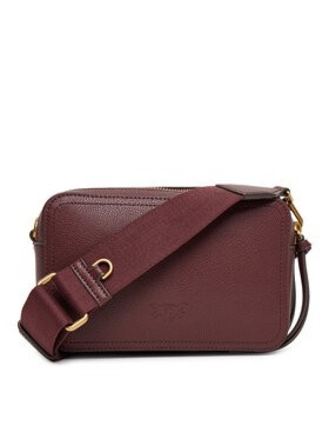 PINKO Torebka Carrie Camera Bag Classic PE 25 PLTT 104336 A29Q Bordowy