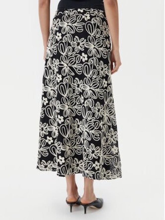 Luisa Spagnoli Spódnica midi Tenente 541989 Czarny Regular Fit