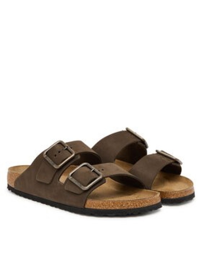 Birkenstock Klapki Arizona Wire Buckle 1032761 Beżowy ciemny
