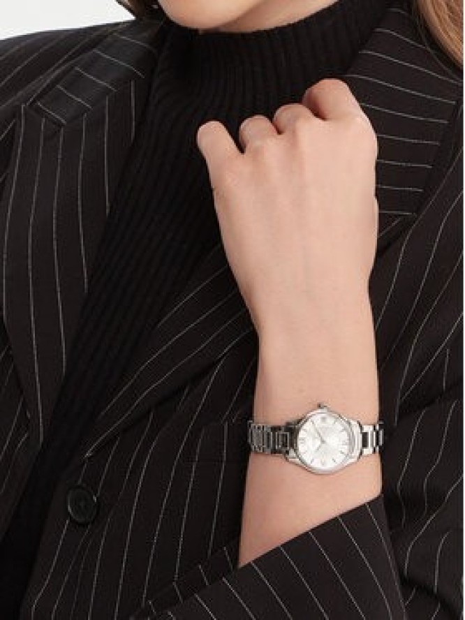 Fossil Zegarek Gilmore ES5419 Srebrny