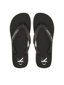Calvin Klein Jeans Japonki Beach Sandal Transparent Tpu YW0YW01829 Czarny