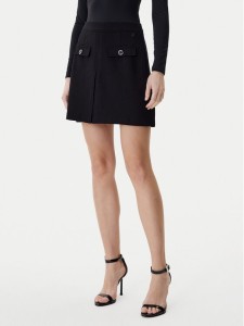 Guess Spódnica mini W6RD57 KCMU2 Czarny Classic Fit