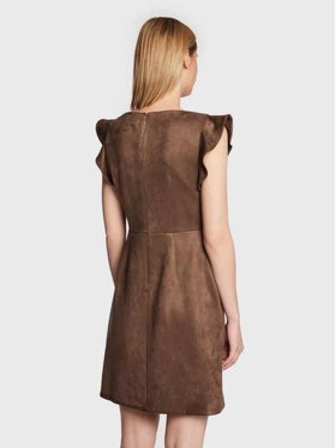 DKNY Sukienka codzienna DD2G1604 Brązowy Regular Fit