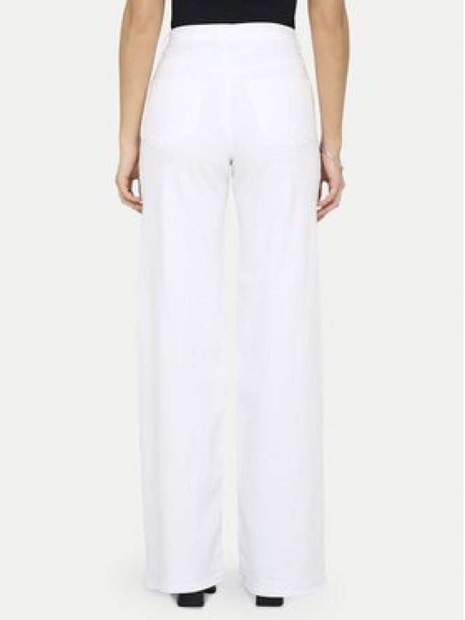 ONLY Jeansy Madison 15310632 Biały Wide Leg