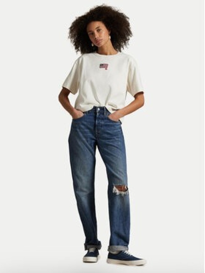 Polo Ralph Lauren T-Shirt 211973129001 Biały Relaxed Fit