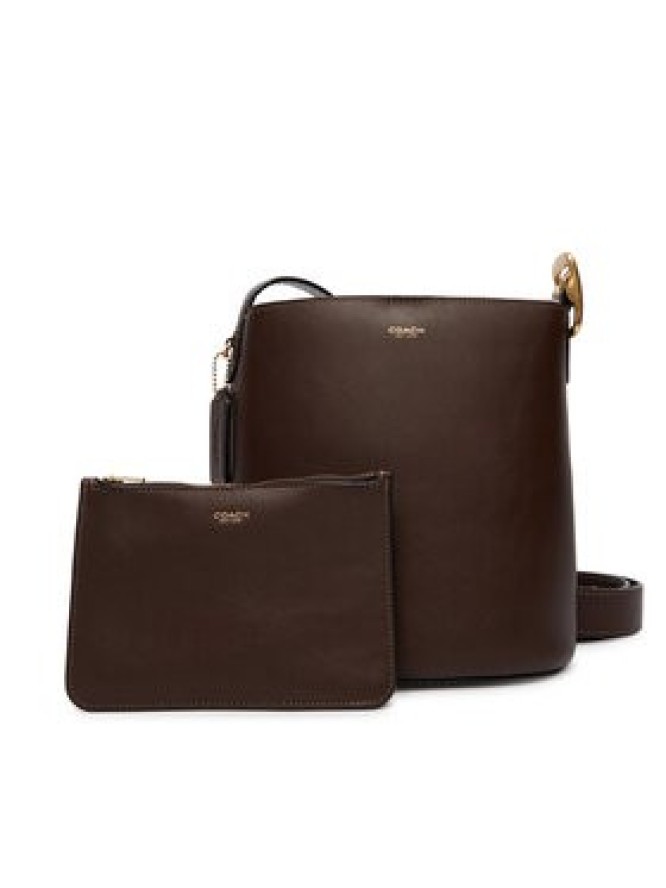 Coach Torebka Bleecker Bucket Bag 21 CCX07 Brązowy