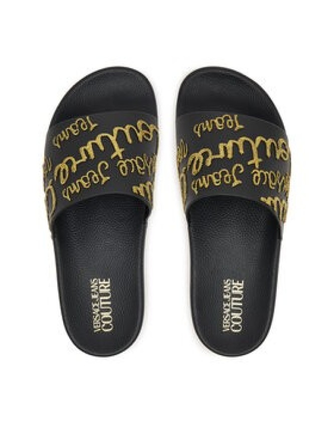 Versace Jeans Couture Klapki 79VA3SQ1 Czarny