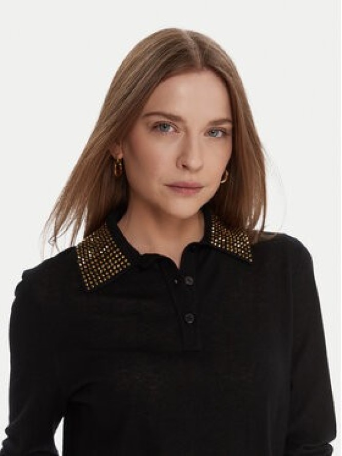 Lola Casademunt by Maite Sweter MF2511006 Czarny Regular Fit