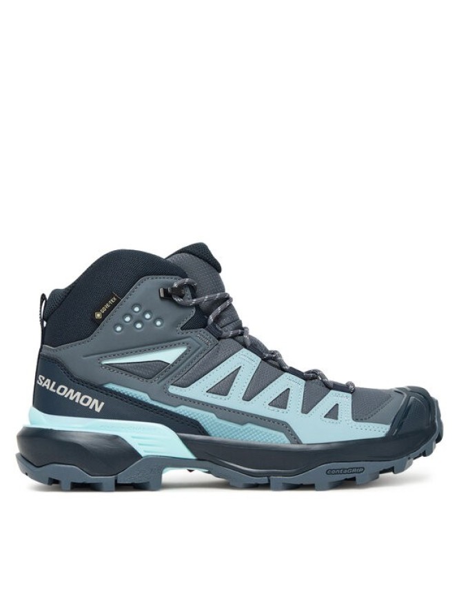 Salomon Trekkingi X Ultra 360 Mid Gore-Tex L47745100 Zielony