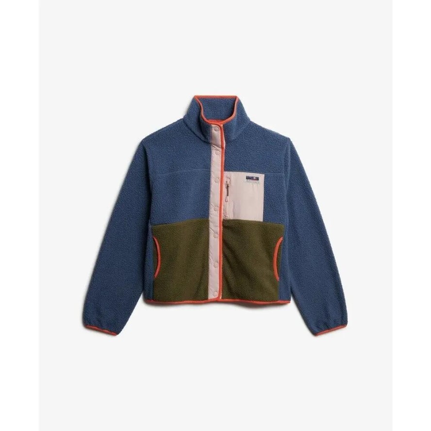Damski polar Superdry Colour Block