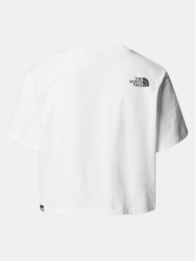 The North Face T-Shirt Simple Dome NF0A87U4 Biały Relaxed Fit