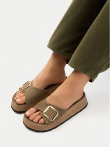 Lasocki Klapki CEO-W24Q19601-01 Khaki