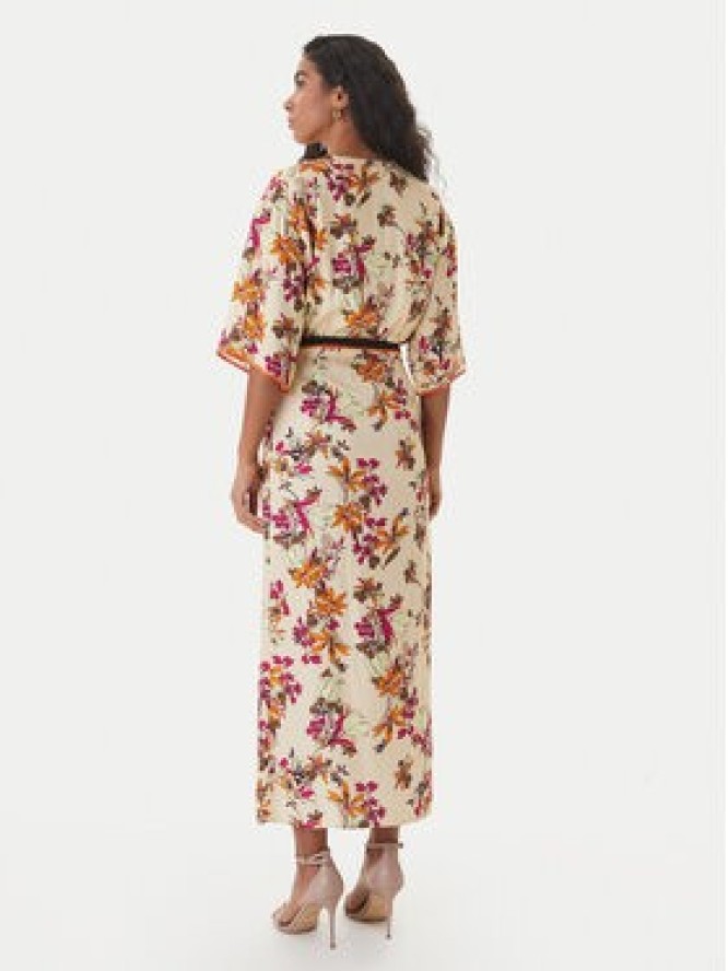 Simona Corsellini Sukienka letnia P26CPAB01901 Écru