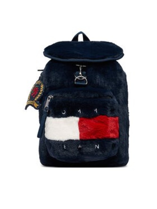Tommy Jeans Plecak Tjw Archive Fur Backpack AW0AW19078 Granatowy