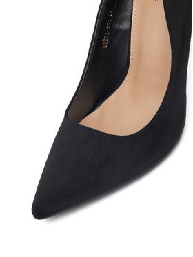 DeeZee Szpilki 92831-201-BLACK SU Czarny