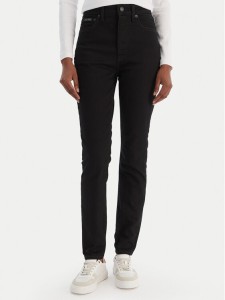 Calvin Klein Jeans Jeansy LV047D740G Czarny Slim Fit