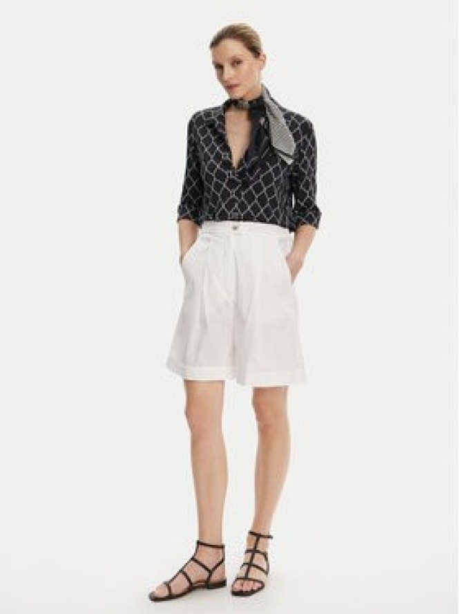 Max Mara Beachwear Bluzka Prugna 2516951019 Czarny Regular Fit