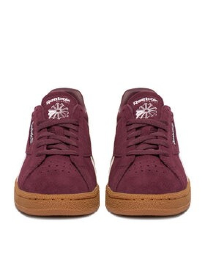 Reebok Sneakersy EO-CLUB C GROUNDS UK 100229523 Bordowy