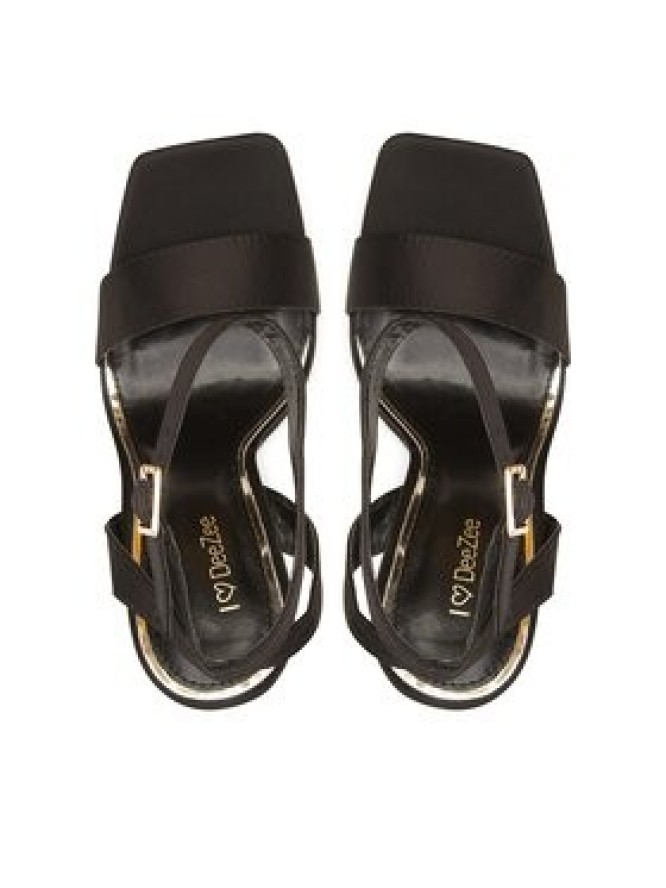 DeeZee Sandały LS5878-01 Czarny