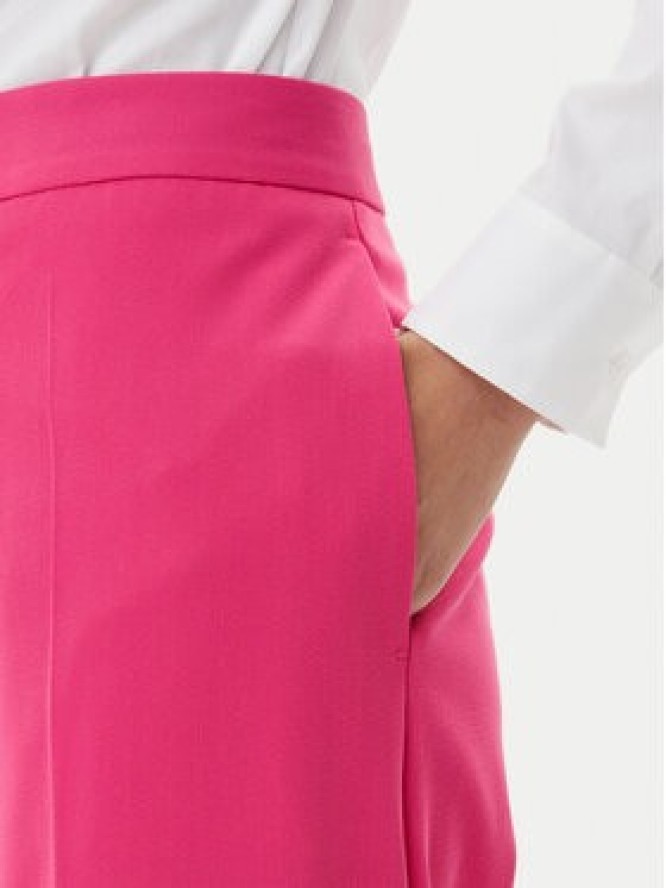 HUGO Spodnie materiałowe Hambali 50537611 Różowy Relaxed Fit