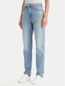 Calvin Klein Jeans Jeansy LV047F670G Niebieski Mom Fit