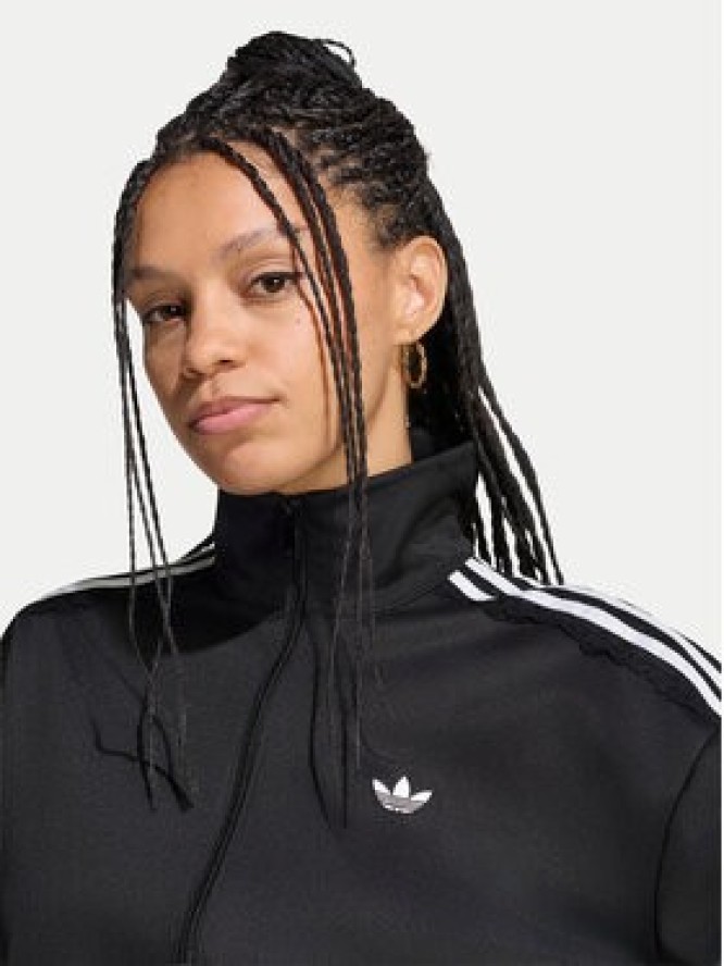 adidas Bluza Lace Oversized Archive Track Top LG4279 Czarny Regular Fit