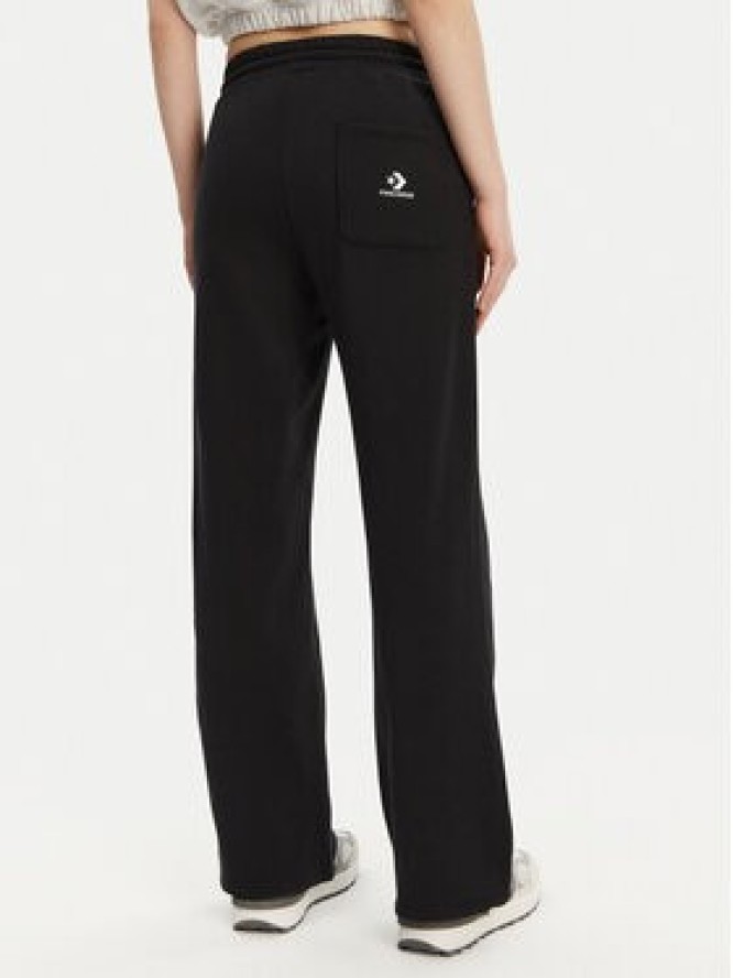Converse Spodnie dresowe 10028418-A03 Czarny Wide Leg
