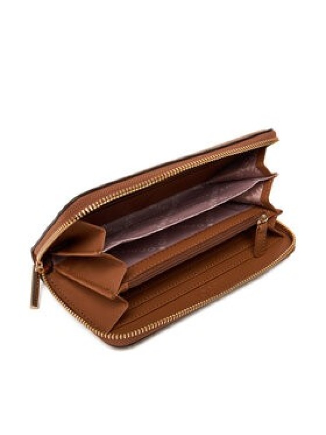 Liu Jo Portfel Ecs Xl Zip Around AF5170 E0027 Brązowy