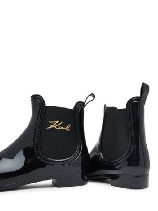 KARL LAGERFELD Kalosze Kalosh II KL94775 Czarny