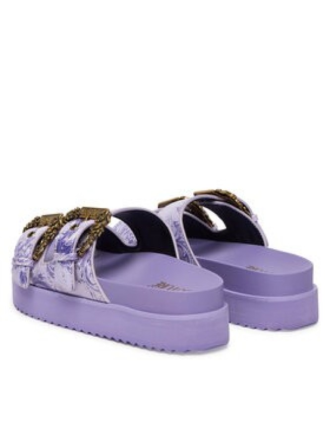Versace Jeans Couture Klapki 80VA3SM1 ZS366 338 Fioletowy
