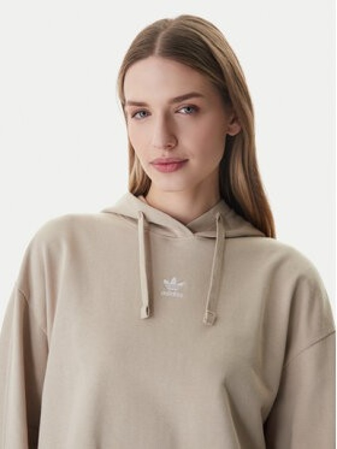 adidas Bluza Essentials KC9144 Beżowy Oversize