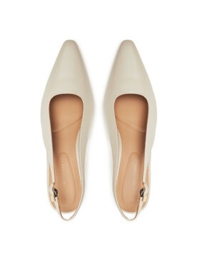 Tommy Hilfiger Szpilki Squared Toe FW0FW08636 Beżowy